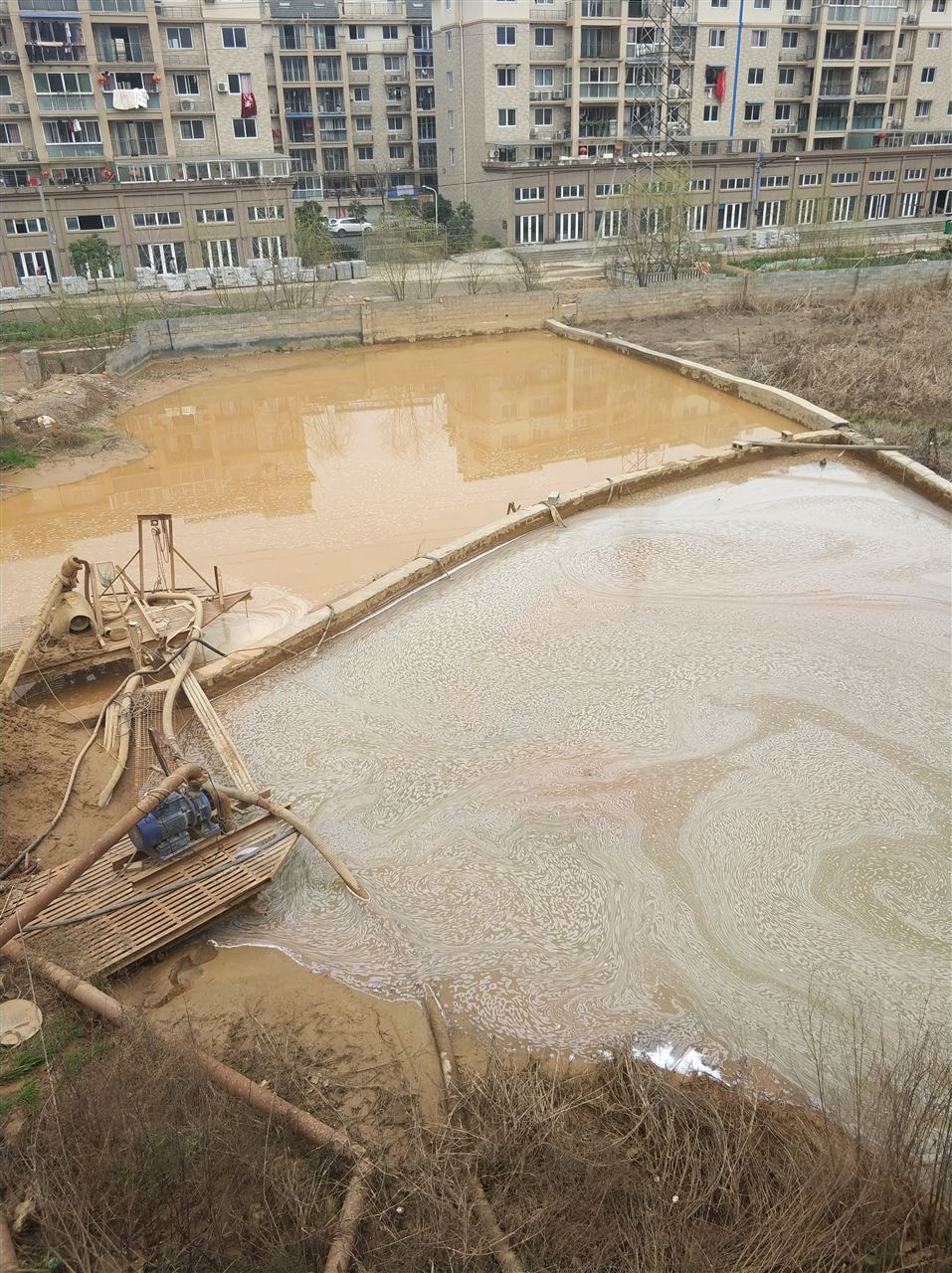 瀍河回族沉淀池淤泥清理-厂区废水池淤泥清淤
