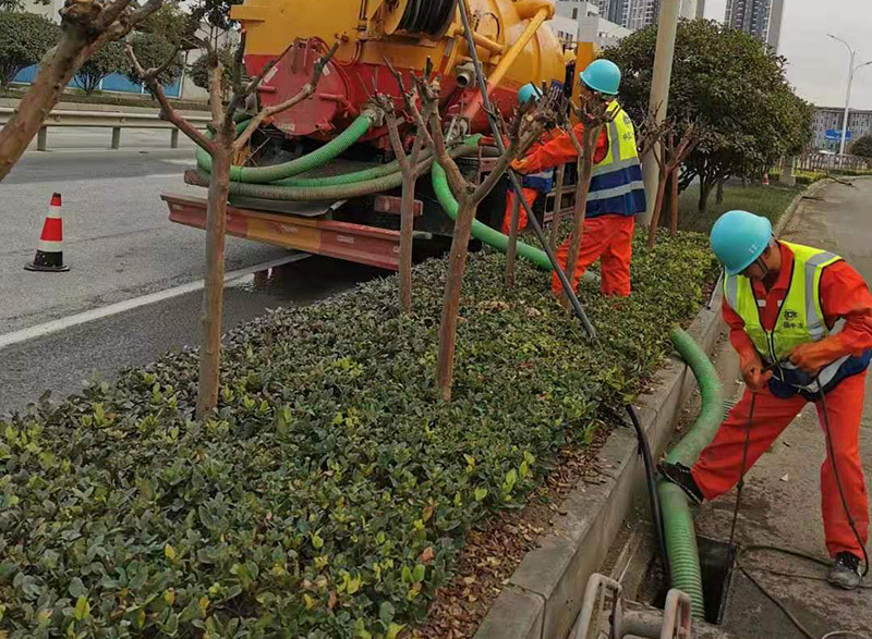 瀍河回族市政管道清淤